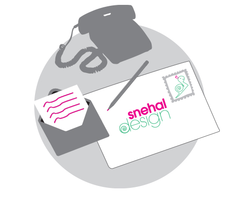 snehal design logo
